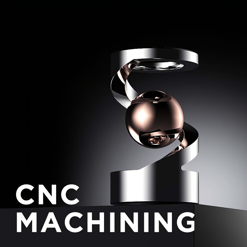 גירוסקופ שולחני מאלומיניום — לא מרחף, כן ממכר