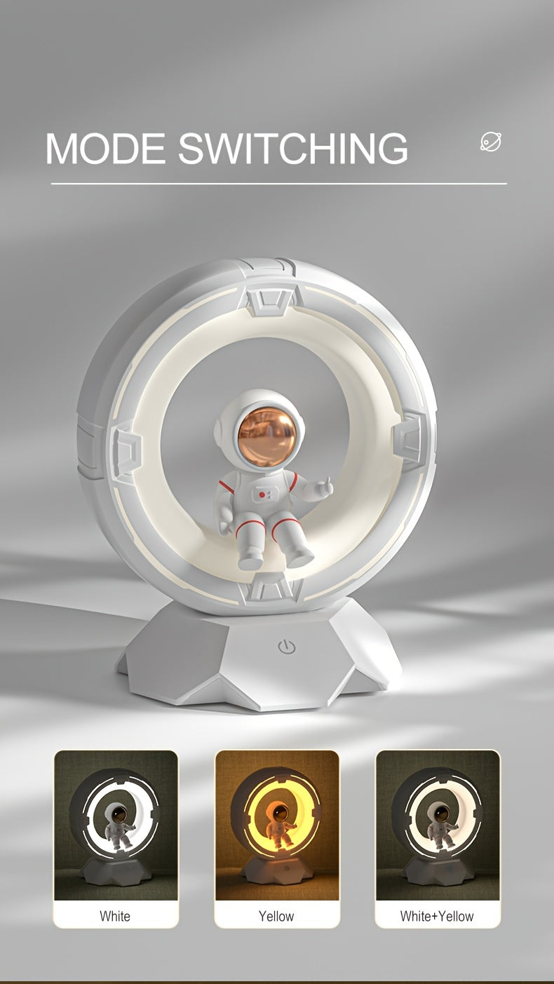 מנורת אסטרונאוט – תאורה נעימה עם שליטה במגע (4 דרגות בהירות)