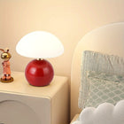 מנורת פטרייה קרמית USB – עמעום במגע