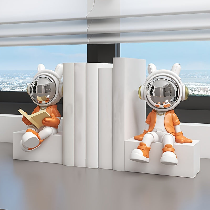 פסל אסטרונאוט מעוצב — בוקאנד/דקור שמדליק כל מדף