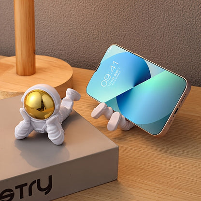 מחזיק טלפון אסטרונאוט — פריט דקורטיבי שעושה חיוך