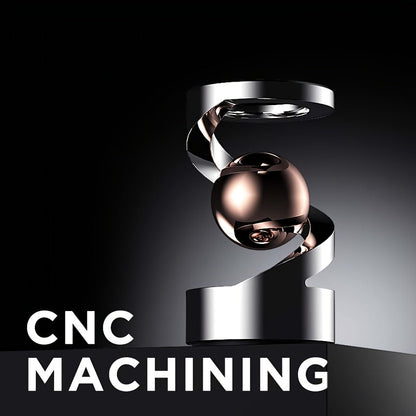 גירוסקופ שולחני מאלומיניום — לא מרחף, כן ממכר