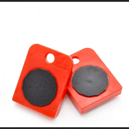 סט עזר להובלת רהיטים - מנוף הרמה + 4 בסיסים עם גלגלים