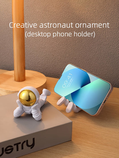 מחזיק טלפון אסטרונאוט — פריט דקורטיבי שעושה חיוך