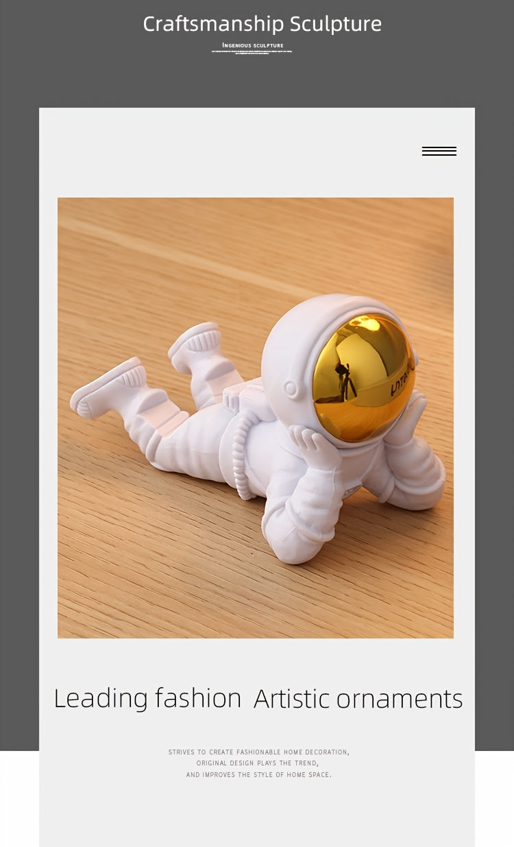 מחזיק טלפון אסטרונאוט — פריט דקורטיבי שעושה חיוך