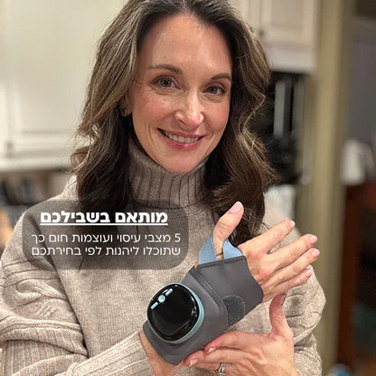 מעסה יד ופרק כף היד – הקלה מהירה על כאבים  בכף היד בשימוש יומי של 15 דקות