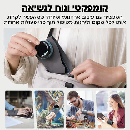 מעסה יד ופרק כף היד – הקלה מהירה על כאבים  בכף היד בשימוש יומי של 15 דקות