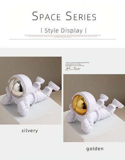 מחזיק טלפון אסטרונאוט — פריט דקורטיבי שעושה חיוך