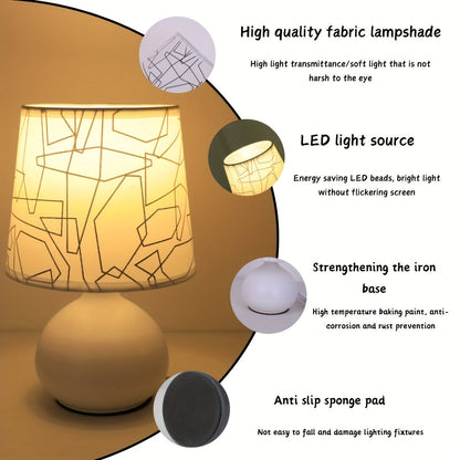 מנורת שולחן USB – חמימה לסלון, חדר שינה ומשרד ביתי