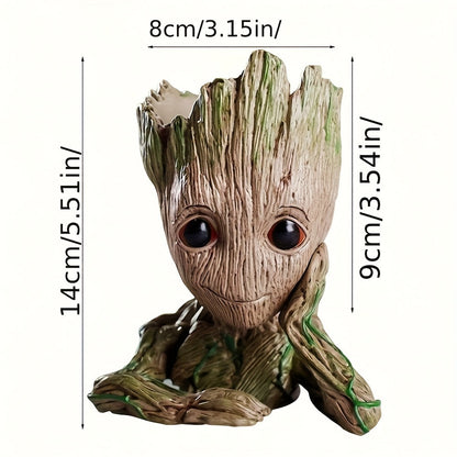 מחזיק עטים/עציץ דקורטיבי “Groot” — החבר החדש של השולחן
